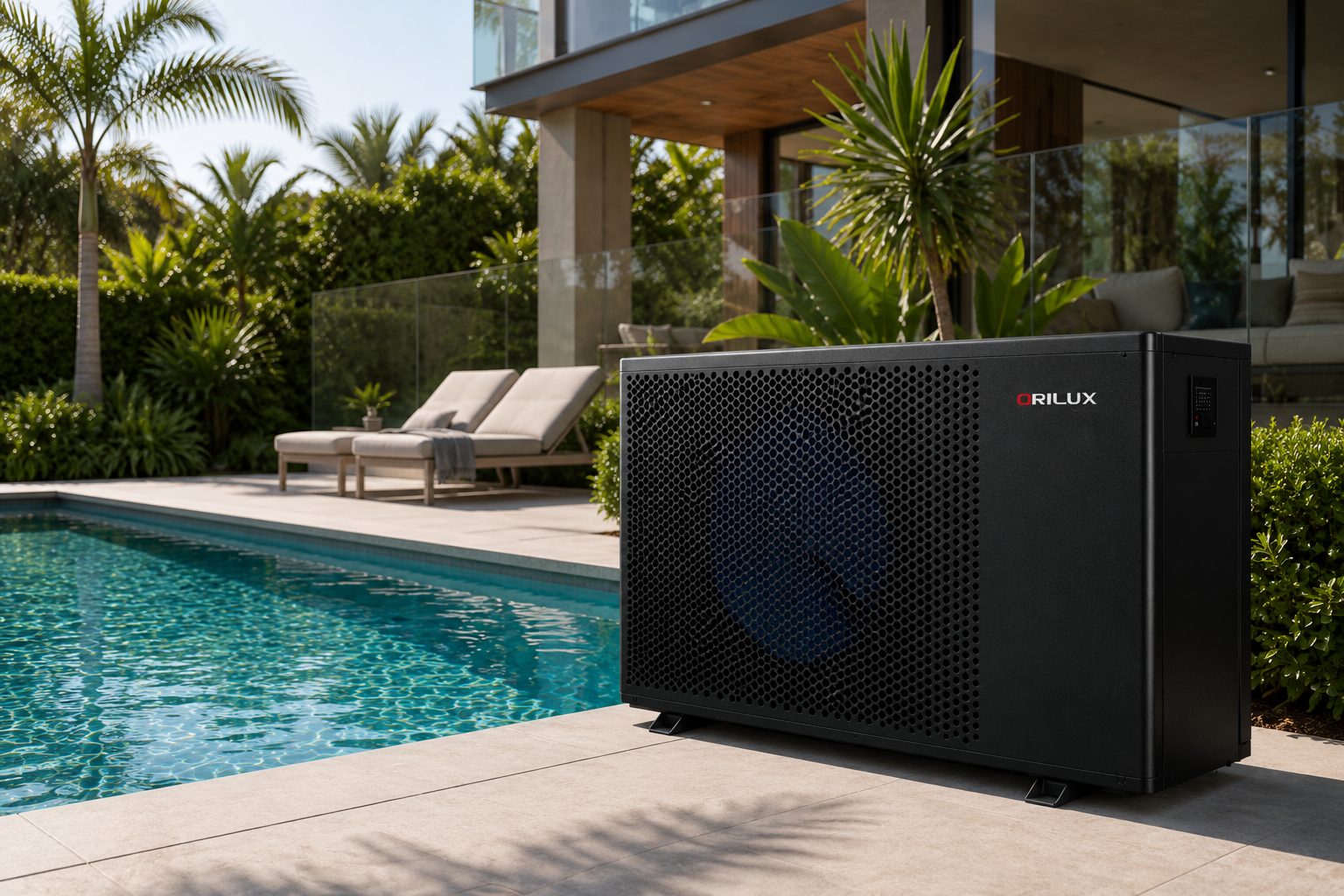 Orilux OX20 pool heat pump render