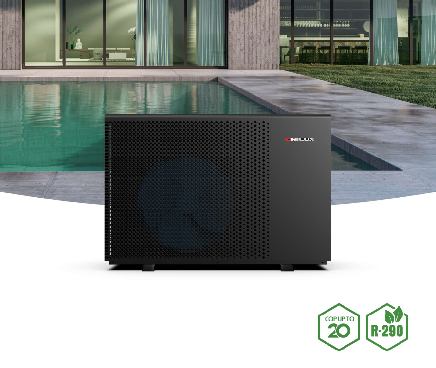 Orilux OX20 R290 pool heat pump